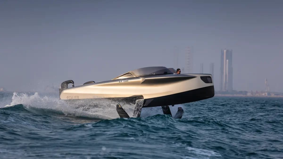 The New Era of Sailing: FOILER, The Flying Yacht 