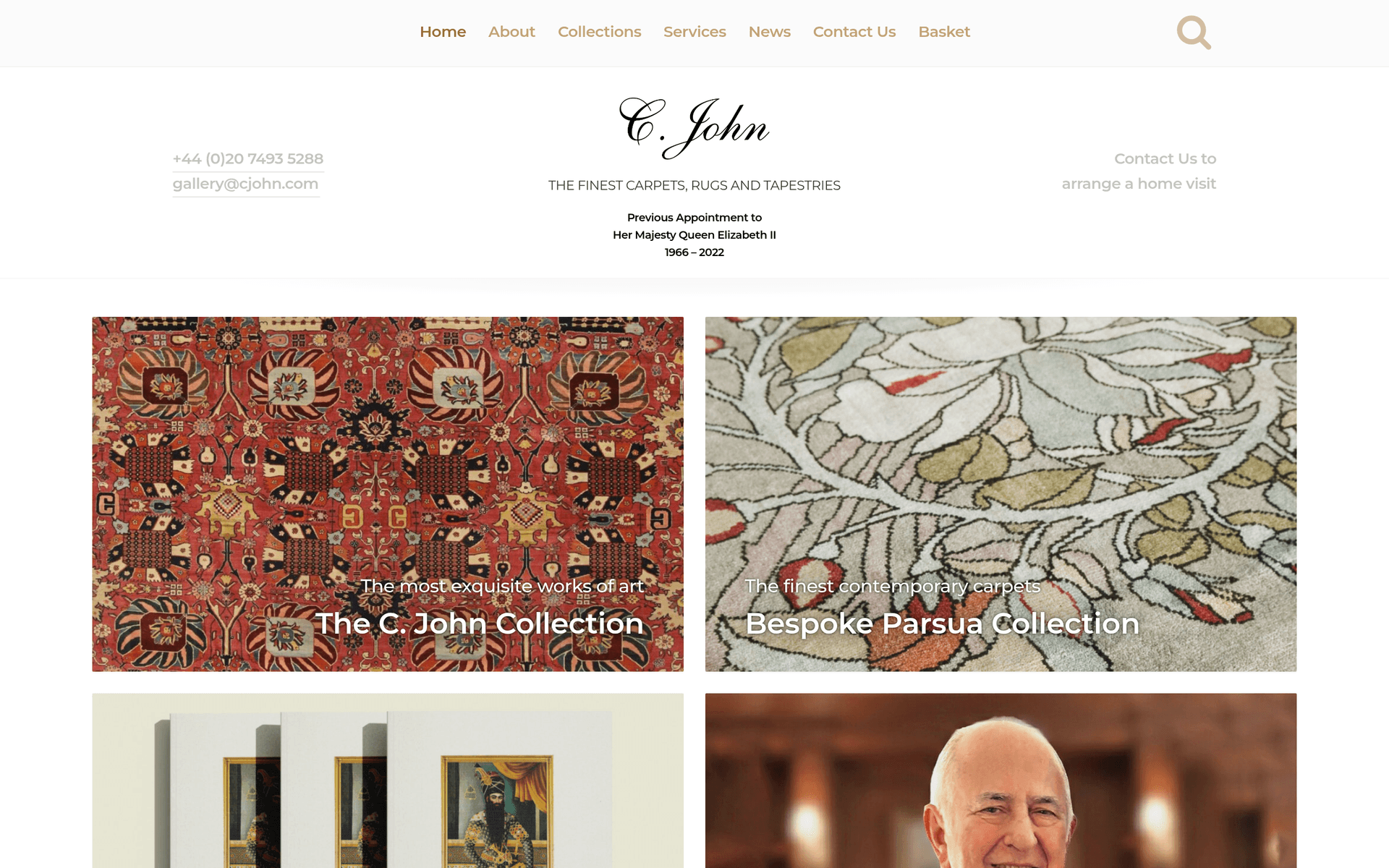 C. John | Antique Carpets, Rugs & Tapestries
